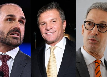 Guerra da extrema direita: Eduardo Bolsonaro diz que pai de Vorcaro doou R$ 1 milhão para partido de Romeu Zema
