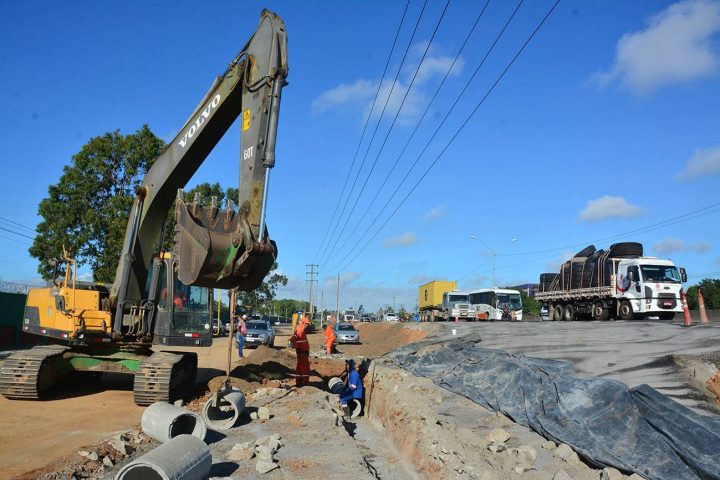 Pavimentação facilita acesso viário ao bairro Subaé e à Unef