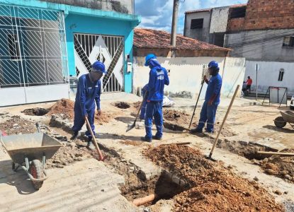Mais de 45 mil moradores de Serrinha serão beneficiados com implantação de sistema de esgoto 