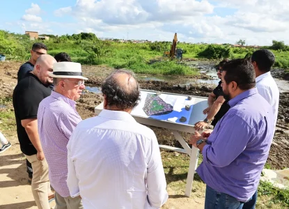 Prefeitura de Feira dá início às obras de requalificação da lagoa Chico Maia
