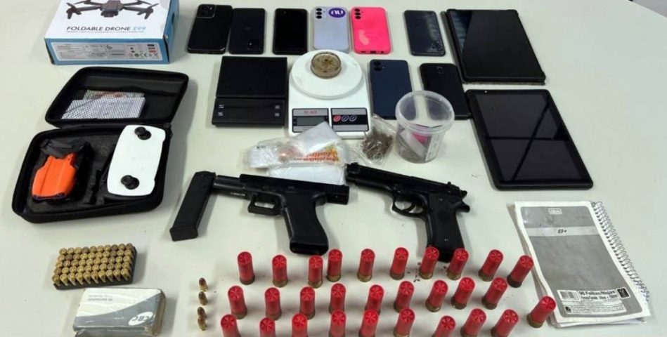 Suspeito de homicídio é preso com arma, munições, drogas e drone em Feira de Santana