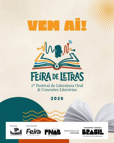 Feira de Letras une histórias, cultura e produção digital para incentivar estudantes à leitura