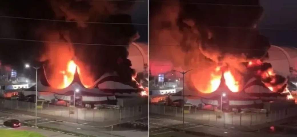 Circo de Tirullipa pega fogo em Natal, mas não deixa feridos