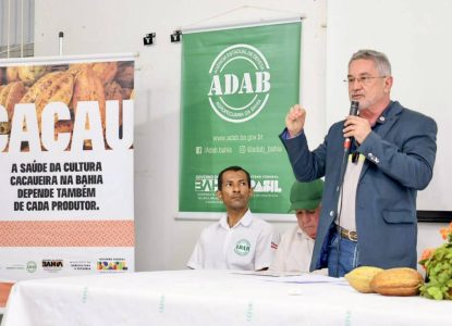 Campanha na Bahia busca prevenir praga na cultura do cacau que ainda não foi registrada no estado