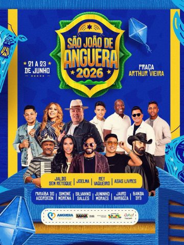 São João de Anguera 2026 com data e atrações definidas; confira