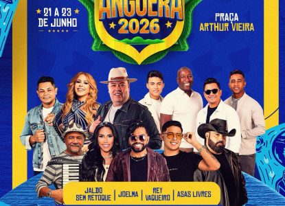 São João de Anguera 2026 com data e atrações definidas; confira