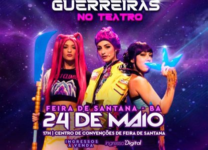 Musical “K-Pop Jovens Guerreiras” chega a Feira de Santana com música, dança e efeitos especiais