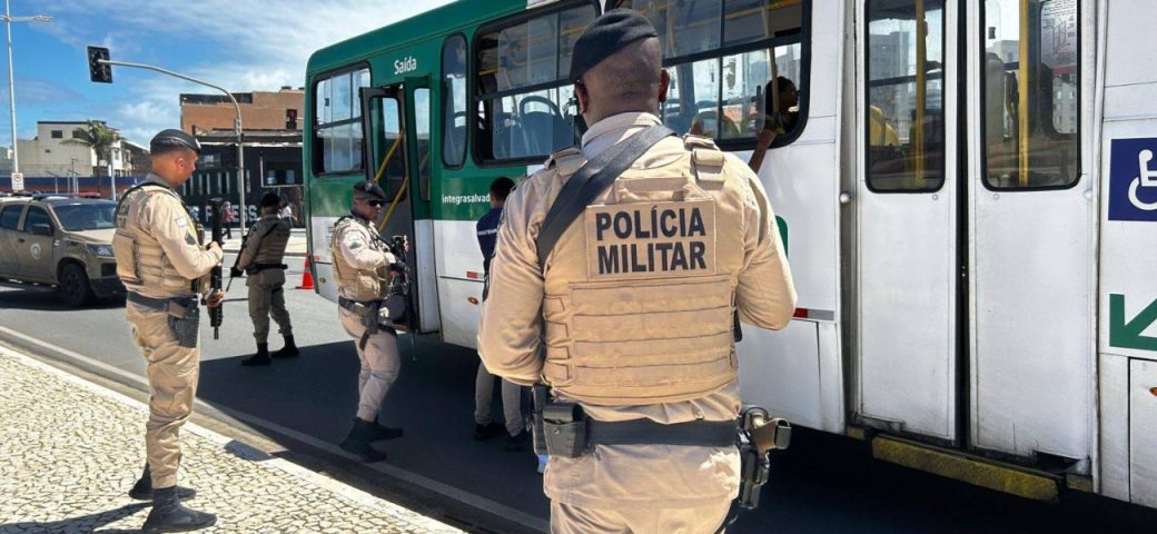 Polícia baiana registra redução de 35,4% em roubos a ônibus no primeiro quadrimestre de 2026