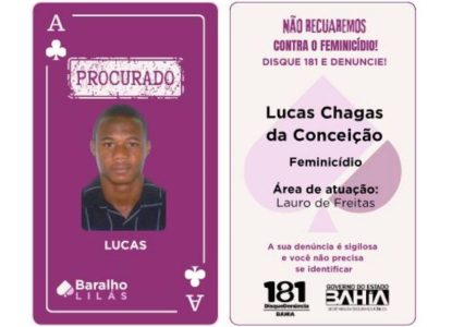 Após 24 horas, recém-inserido no Baralho Lilás é preso no Recôncavo baiano