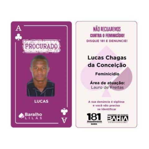 Após 24 horas, recém-inserido no Baralho Lilás é preso no Recôncavo baiano