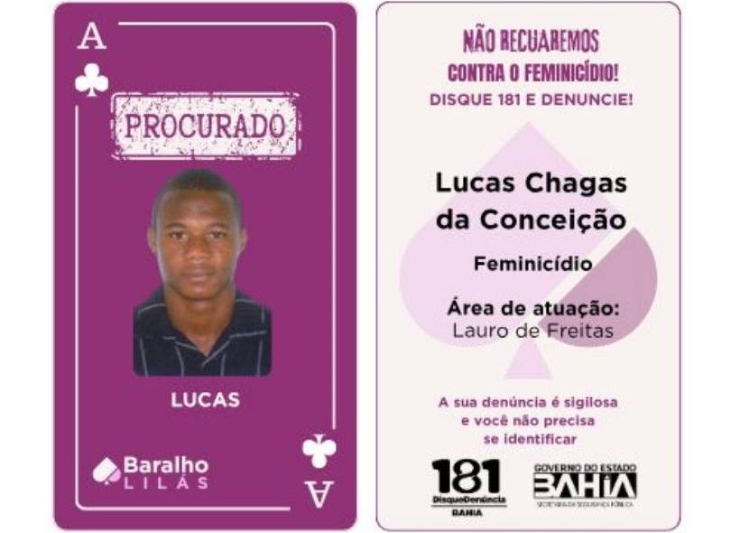 Após 24 horas, recém-inserido no Baralho Lilás é preso no Recôncavo baiano