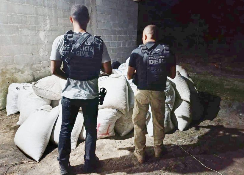 Polícia recupera carga de café avaliada em R$ 50 mil no interior da Bahia