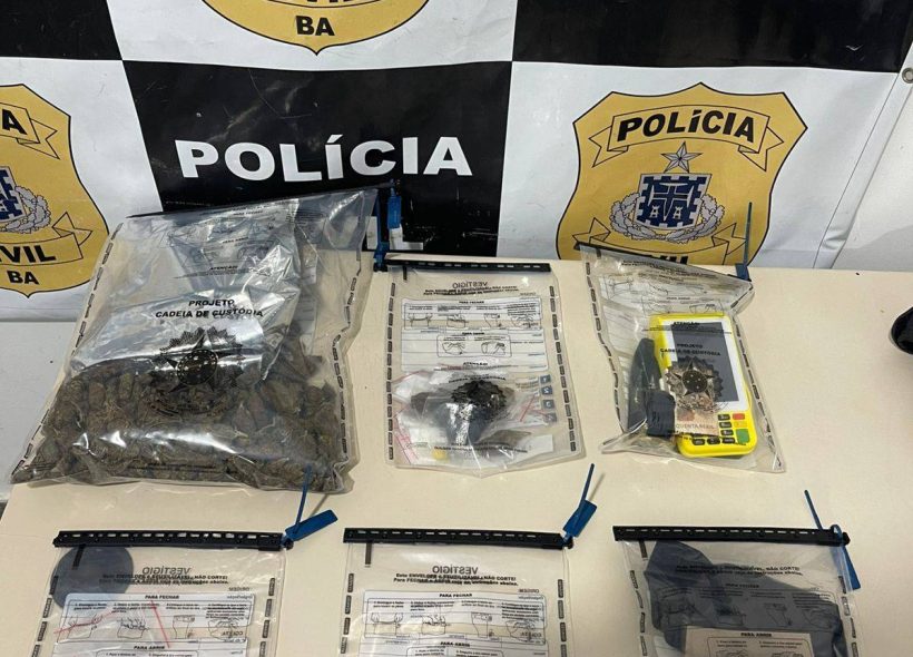 Homem é preso suspeito de tráfico de drogas na modalidade delivery no Recôncavo baiano