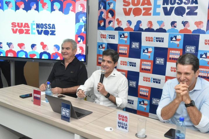Pré-candidato ao governo da Bahia, ACM Neto lança movimento “Sua Voz É Nossa Voz”