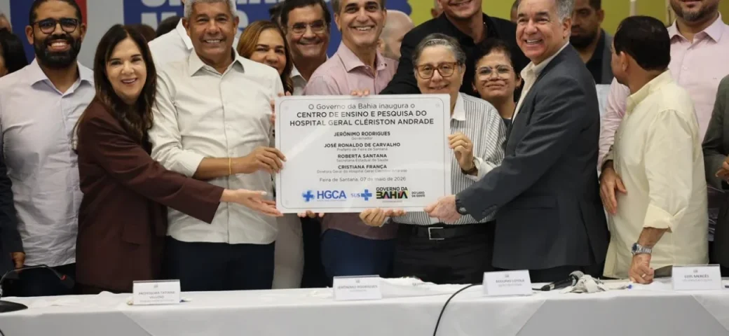 Governo da Bahia inaugura Centro de Ensino e Pesquisa e autoriza construção de novo hospital do câncer em Feira de Santana