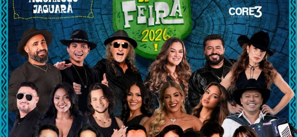 Divulgada programação completa do São João de Feira de Santana com 40 atrações