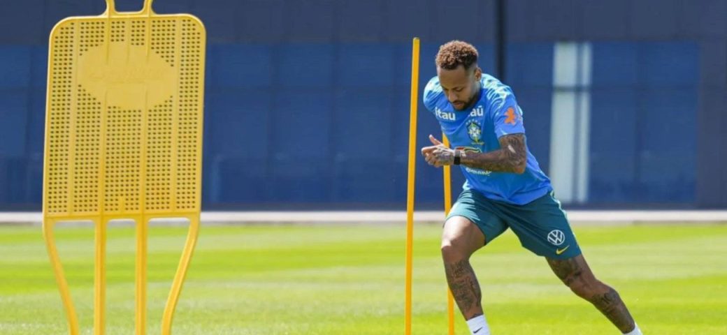 Neymar participa de treino da Seleção e aumenta expectativa para duelo contra a Escócia