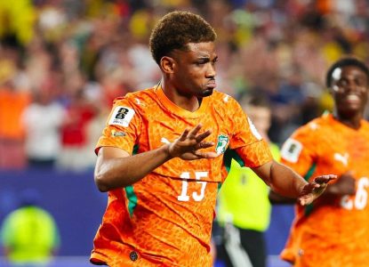 Gol nos minutos finais garante vitória da Costa do Marfim sobre o Equador na Copa do Mundo