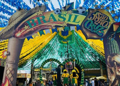 Maior praça de Cruz das Almas será ponto de transmissão da estreia da Seleção Brasileira na Copa do Mundo 2026