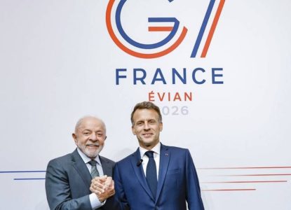 Lula se reúne com presidente da França, Emmanuel Macron