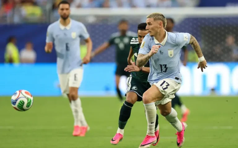 Uruguai reage no fim, evita derrota para Arábia Saudita e deixa Grupo H da Copa do Mundo 2026 embolado