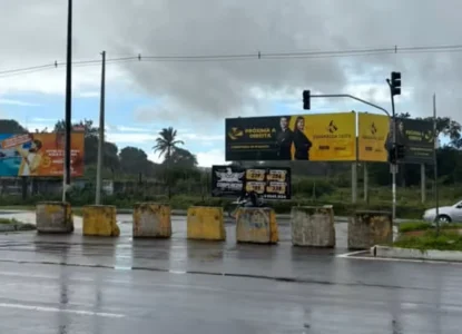 Retorno na Avenida Nóide Cerqueira, em Feira de Santana, será fechado temporariamente