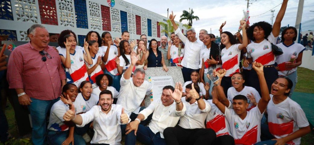 Nova escola, unidades de saúde e obras viárias são entregues pelo Governo do Estado em Coração de Maria