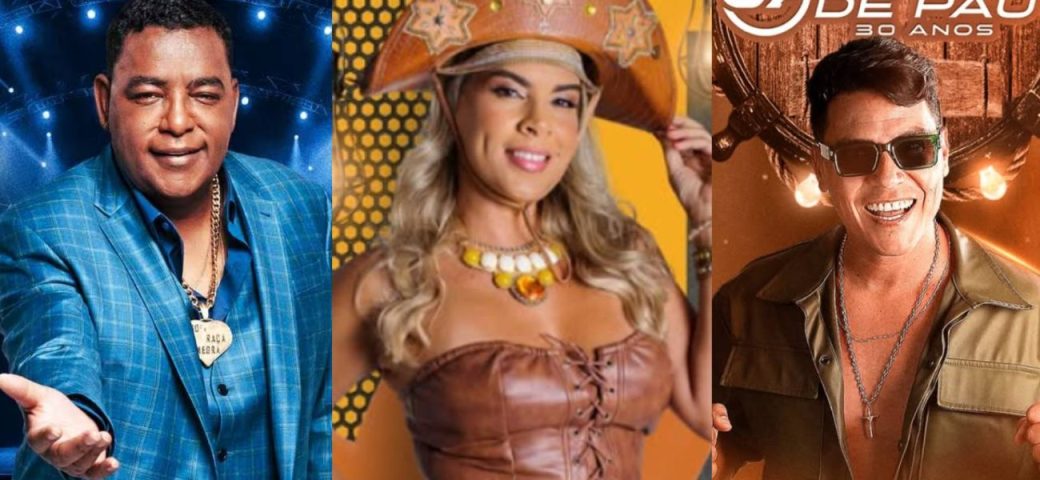 É dia de arrastar o pé! Arraiá de Feira encerra fim de semana com shows de Raça Negra, Tayrone e Colher de Pau