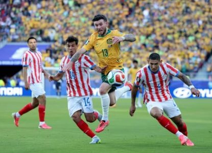 Austrália empata com Paraguai e se classifica em segundo do grupo D da Copa do Mundo 2026