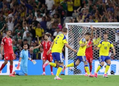 Suécia goleia Tunísia e assume liderança do Grupo G da Copa do Mundo 2026