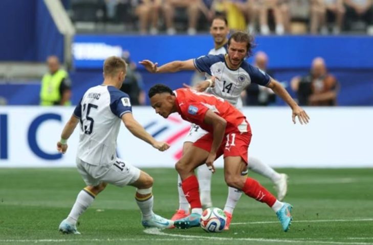 Suíça deslancha e goleia Bósnia pela segunda rodada da Copa do Mundo 2026