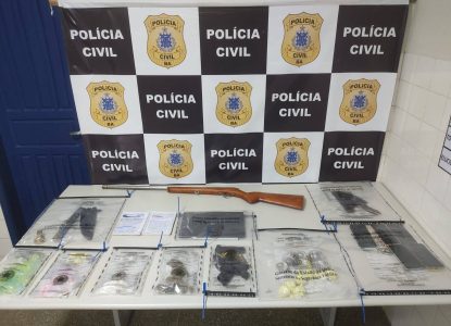 Polícia prende homem apontado como líder de facção de cidade na região de Feira de Santana