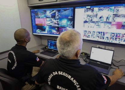45 foragidos foram capturados com auxílio do reconhecimento facial durante festas juninas na Bahia