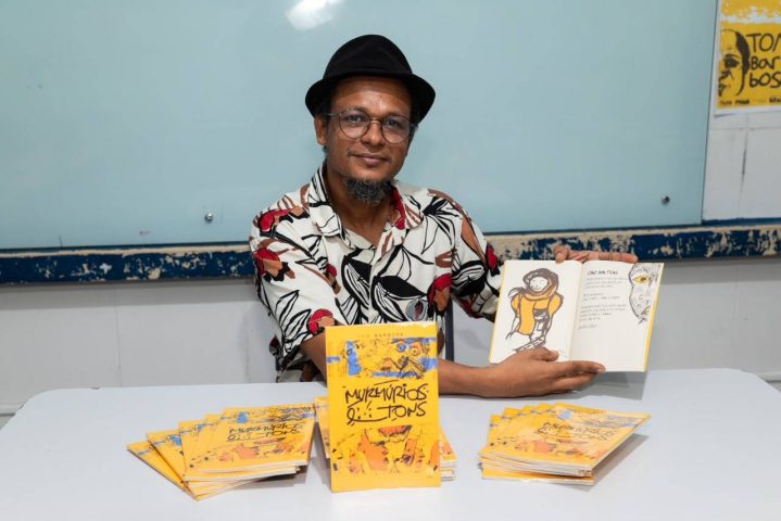 “Murmúrios e Tons”: Tom Barbosa transforma trajetória musical em audiolivro e obra poética ilustrada