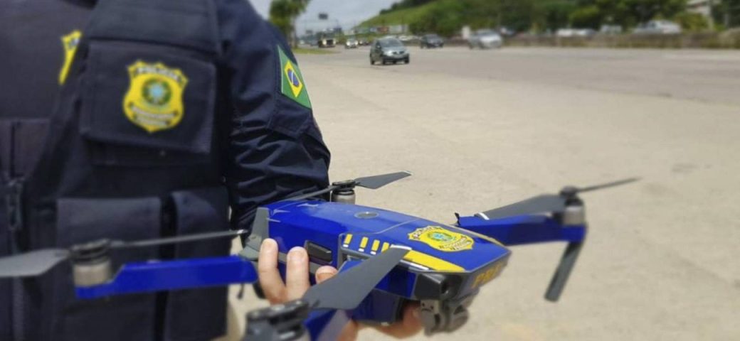 Fiscalização aérea: Polícia Rodoviária Federal vai usar drones para monitorar motoristas durante o São João na Bahia