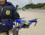 Fiscalização aérea: PRF vai usar drones para monitorar motoristas durante São João na Bahia
