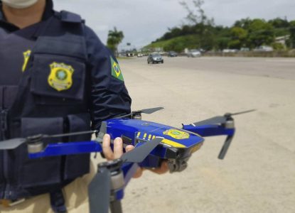Fiscalização aérea: Polícia Rodoviária Federal vai usar drones para monitorar motoristas durante o São João na Bahia