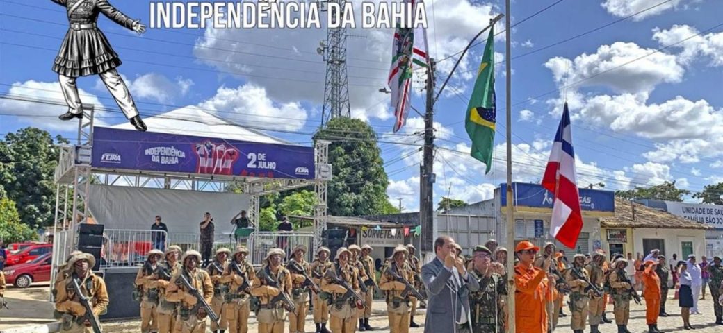 Distrito de Maria Quitéria celebra Independência da Bahia com desfile cívico-militar nesta quinta, 2