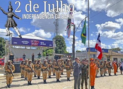 Distrito de Maria Quitéria celebra Independência da Bahia com desfile cívico-militar nesta quinta, 2