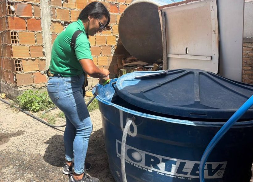 Intensificando combate ao mosquito Aedes aegypti em Feira de Santana