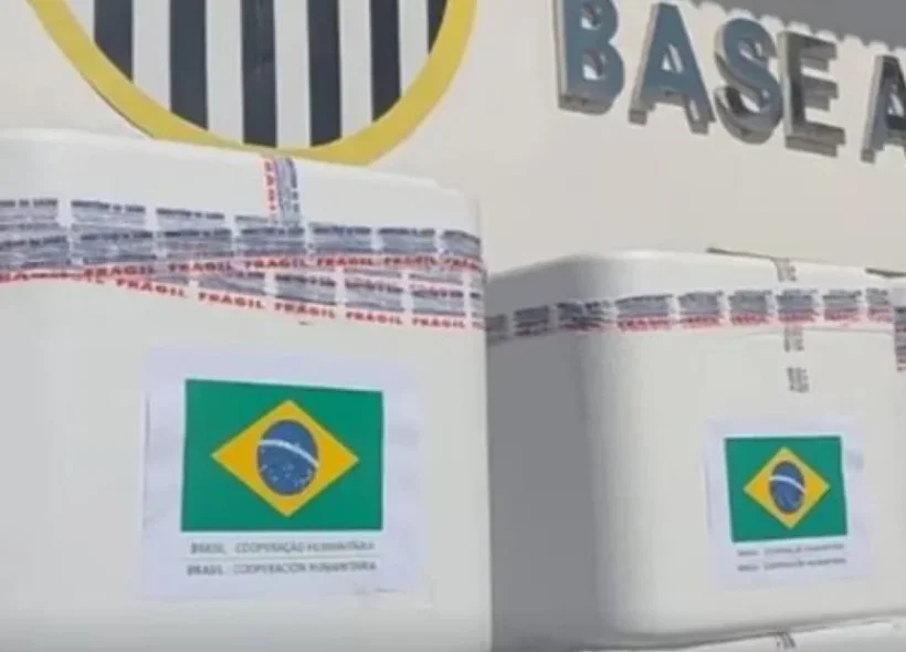 Brasil envia mais 4,5 toneladas de vacinas para vítimas de terremotos na Venezuela