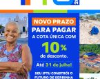 Serrinha: prazo para pagamento do IPTU 2026 com desconto é prorrogado