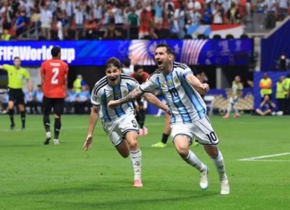 Virada de campeã: Argentina supera Egito e avança às quartas de final da Copa do Mundo 2026