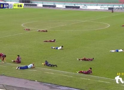Ataque de abelhas interrompe final do Campeonato Baiano Sub-20 no Joia da Princesa