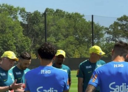Copa do Mundo 2026: sem Rayan, Seleção Brasileira treina com foco na Noruega