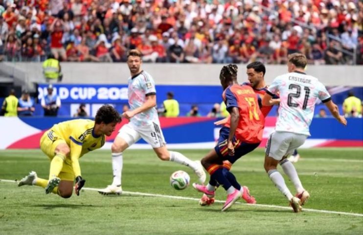 Com falha de goleiro reserva, Espanha elimina Bélgica e vai à semifinal da Copa do Mundo 2026