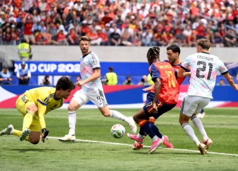 Com falha de goleiro reserva, Espanha elimina Bélgica e vai à semifinal da Copa do Mundo 2026