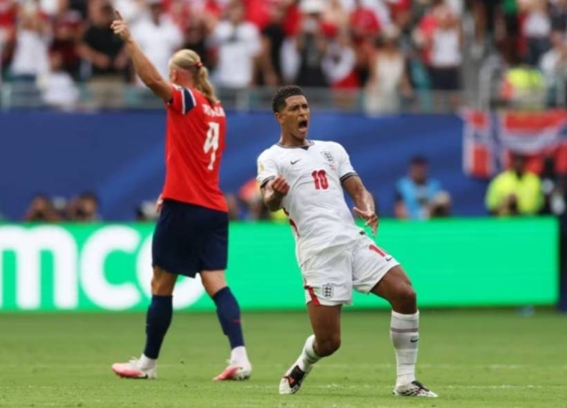 Inglaterra supera Noruega com dois gols de Bellingham e garante vaga na semifinal da Copa do Mundo 2026