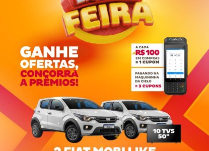 Liquida Feira 2026 começa com promessa de descontos de até 50% e sorteio de carros e TVs