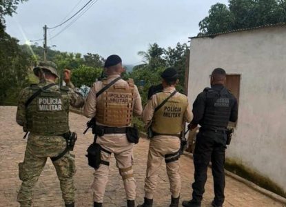 Força tarefa policial atua contra facção criminosa no interior da Bahia; dois suspeitos são presos